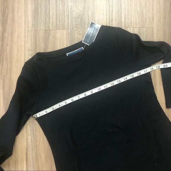 Karen Scott Essential Cotton 3/4-Sleeve Top - Picture 8 of 8